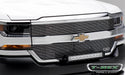 T-Rex Grilles 6211270 Laser Billet Series Grille; Horizontal; Aluminum; Polished; 2 Pc; Overlay; - Truck Part Superstore