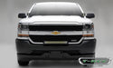 T-Rex Grilles 6211271 Laser Billet Series Grille; Horizontal; Aluminum; Black; 2 Pc; Overlay; - Truck Part Superstore