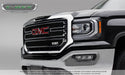 T-Rex Grilles 6212131 Laser Billet Series Grille; Horizontal; Aluminum; Black; 3 Pc; Overlay; - Truck Part Superstore
