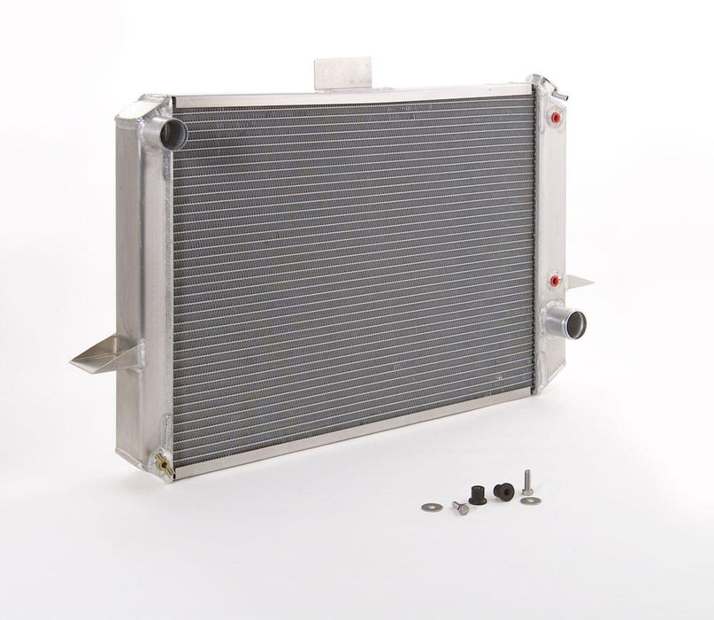 Be Cool 62179 Radiator Factory-Fit Natural Finish for 70-74 Dodge E-Body w/Auto Trans Passenger Water Pump Outlet 29 Inch Be Cool Radiator - Truck Part Superstore