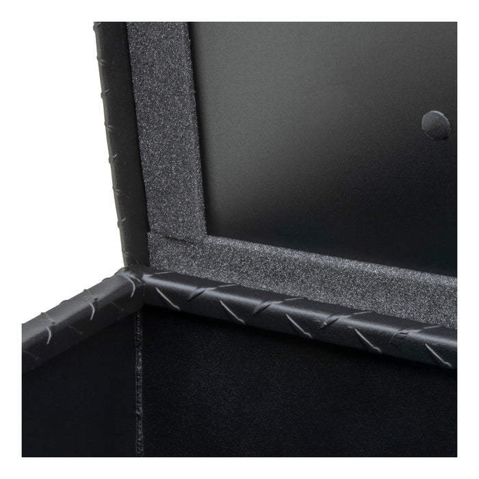 UWS EC10993 Matte Black Aluminum UTV Side Tool Box-Polaris Ranger (Heavy Packaging) - Truck Part Superstore