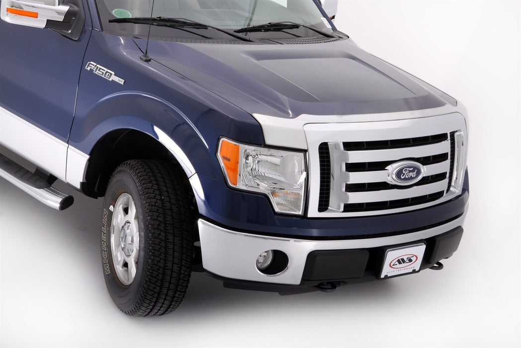Auto Ventshade (AVS) 622001 Aeroskin Chrome Hood Protector; Low Profile; - Truck Part Superstore
