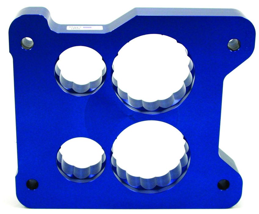 Jet Performance 62200 Powr-Flo Carburetor Spacer; Billet Aluminum; For QuadraJet Carburetor; - Truck Part Superstore
