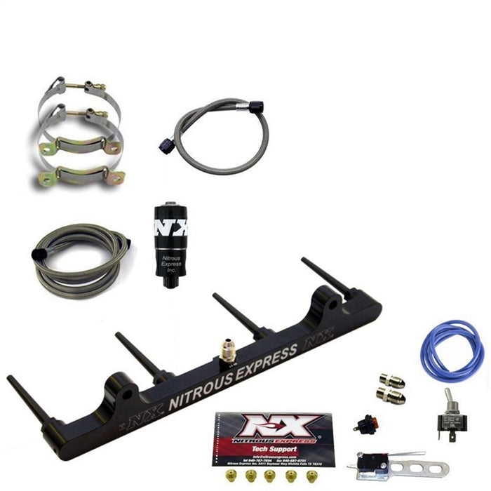Nitrous Express 62201-00P Billet Spray Bar System for Hayabusa No Bottle - Truck Part Superstore