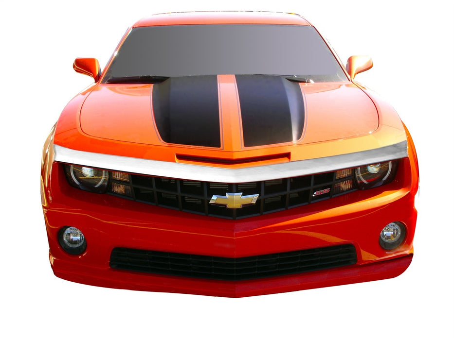 Auto Ventshade (AVS) 622017 Aeroskin Chrome Hood Protector; Low Profile; Grille Fascia Mount; - Truck Part Superstore