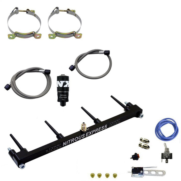 Nitrous Express 62203-00P Billet Spray Bar System For ZX-14 No Bottle - Truck Part Superstore