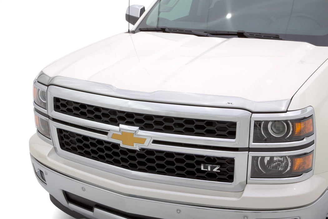 Auto Ventshade (AVS) 622062 Aeroskin Chrome Hood Protector; Low Profile; - Truck Part Superstore