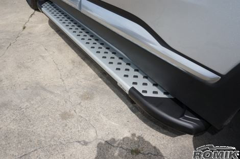 Romik 62215418 Hyundai Santa Fe Running Boards Stainless Steel 2019-Present RAL Series Romik - Truck Part Superstore