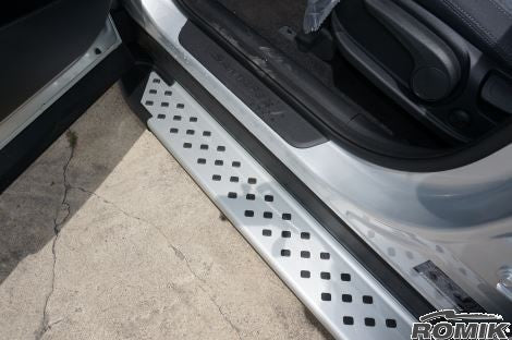 Romik 62215418 Hyundai Santa Fe Running Boards Stainless Steel 2019-Present RAL Series Romik - Truck Part Superstore
