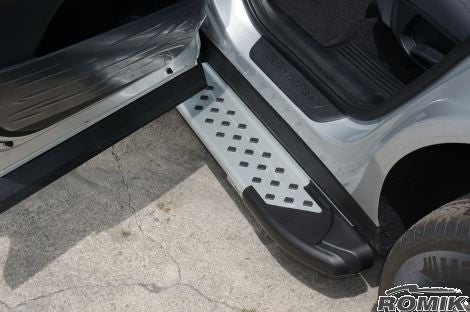 Romik 62215418 Hyundai Santa Fe Running Boards Stainless Steel 2019-Present RAL Series Romik - Truck Part Superstore