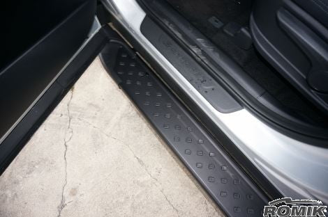 Romik 62215419 Hyundai Santa Fe Running Boards Black 2019-Present RAL Series Romik - Truck Part Superstore