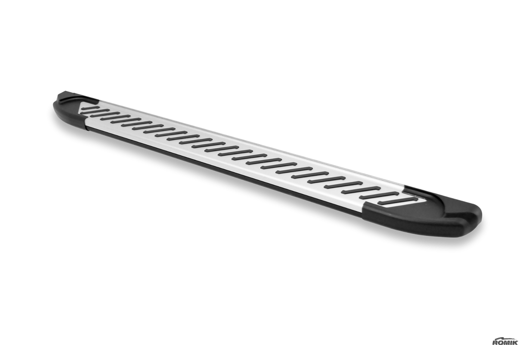 Romik 62221418 RAL-T Running Boards Silver 2022 Hyundai Santa Cruz Romik - Truck Part Superstore