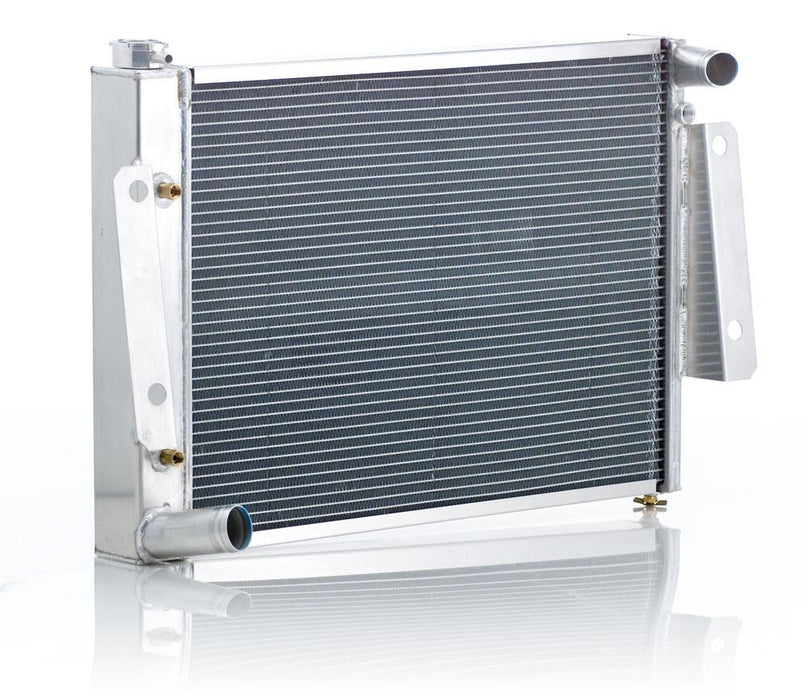 Be Cool 62223 Radiator Factory-Fit Natural Finish for 74-88 Jeep J-Series w/Auto Trans Driver Water Pump Outlet Be Cool Radiator - Truck Part Superstore