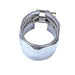 Russell 622270 Tube Seal Hose End; 3/8 in. Fuel Hose; -08AN; Chrome Finish; - Truck Part Superstore