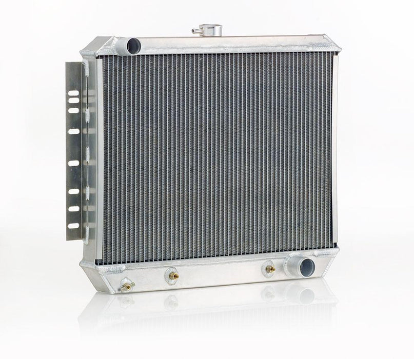 Be Cool 62271 Downflow Radiator Factory-Fit Natural Finish for 68-74 AMC AMX/Javelin w/Auto Trans Be Cool Radiator - Truck Part Superstore