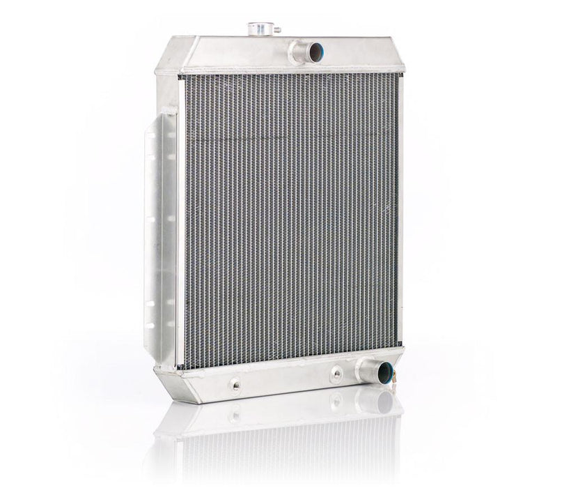 Be Cool 62279 Downflow Radiator Factory-Fit Natural Finish for 53-56 Ford F100/F250 Pickup 53-56 Mercury M100/M250/M350 w/V8 Conversion w/Auto Trans Be Cool Radiator - Truck Part Superstore