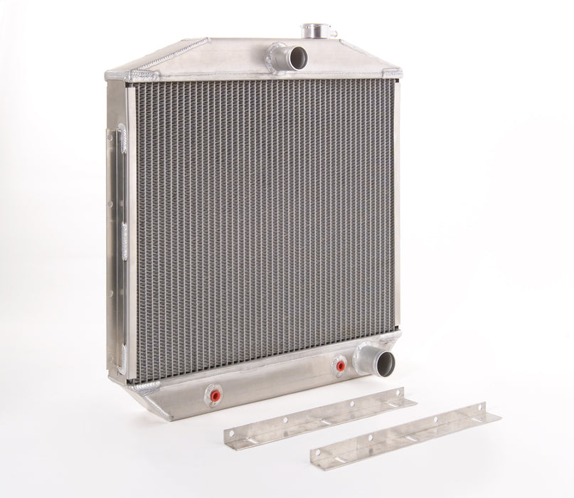 Be Cool 62280 Downflow Radiator Factory-Fit Natural Finish for 49-54 Chevrolet Car w/Auto Trans Be Cool Radiator - Truck Part Superstore