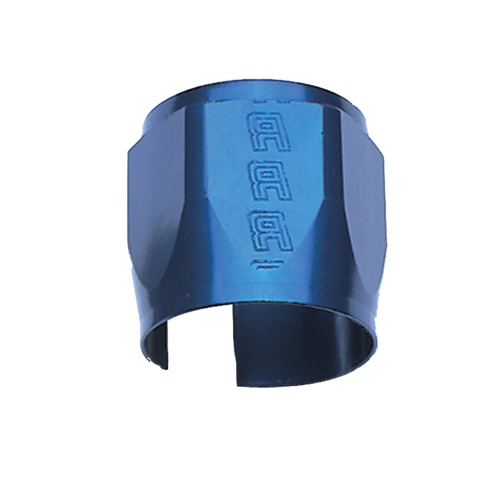 Russell 623250 Tube Seal Hose End; 0.25 in. Vacuum Hose; -04AN; Blue Anodized Finish; - Truck Part Superstore