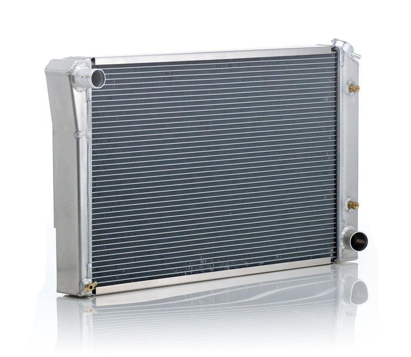 Be Cool 62339 Radiator Factory-Fit Natural Finish for 67-69 Camaro, Firebird w/Auto Trans Be Cool Radiator - Truck Part Superstore