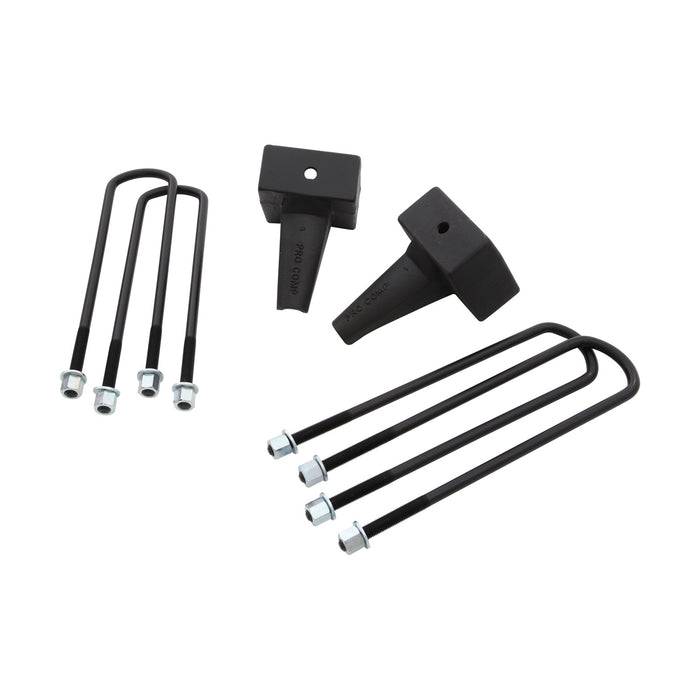 Pro Comp Suspension 62346 Ford F-250 Super Duty 5 Inch Rear Lift Block W/U Bolt Kit 11-13 Pro Comp Suspension - Truck Part Superstore