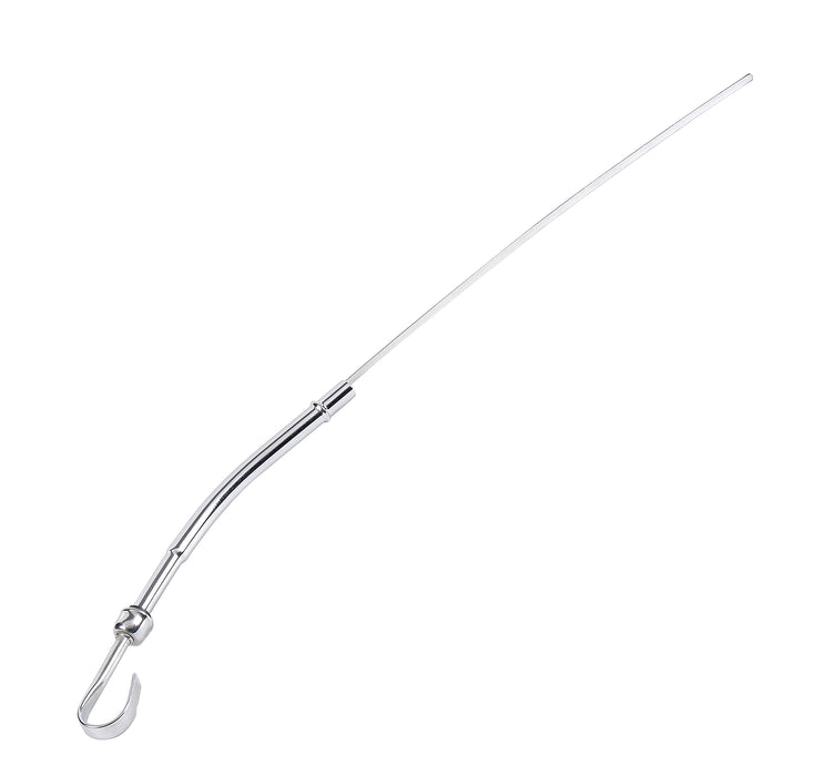 Mr Gasket 6235 Oil Dipstick And Tube; Chrome Plated; Block Mounted; - Truck Part Superstore