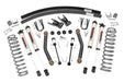 Rough Country 62370 4.5 Inch Lift Kit V2 Rear AAL 84-01 Jeep Cherokee XJ 2WD/4WD Rough Country - Truck Part Superstore