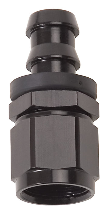 Russell 624003 Twist-Lok Hose End Straight End; Black; -04AN; - Truck Part Superstore