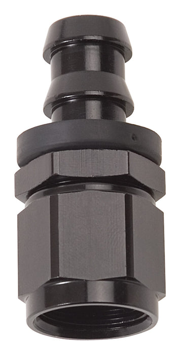 Russell 624023 Twist-Lok Hose End Straight End; Black; -08AN; - Truck Part Superstore