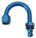 Russell 624360 Twist-Lok Hose End 180 Deg. End; Blue; -10AN; Standard Radius 1.25 in.; - Truck Part Superstore