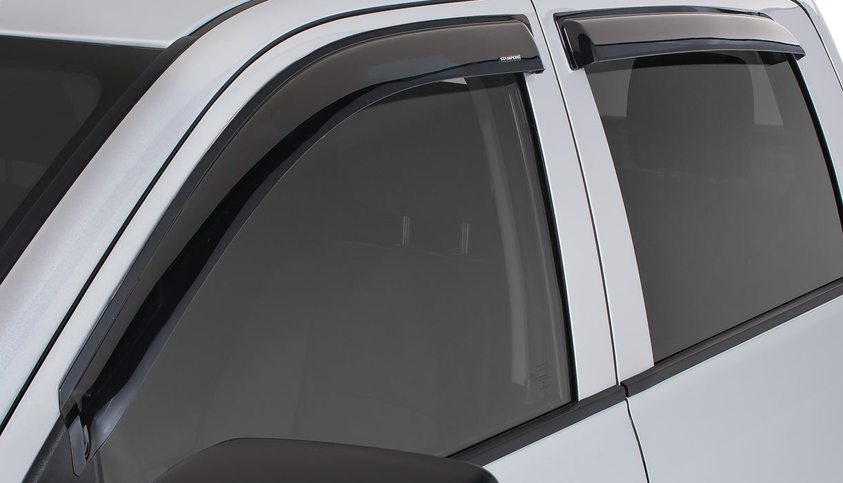 Stampede 6251-2 Tape-Onz™ Sidewind Deflector 4 pc.; Smoke; - Truck Part Superstore