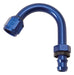 Russell 626000 Twist-Lok Hose End 120 Deg. End; Anodized; -06AN; Tight Radius 9/16 in.; - Truck Part Superstore