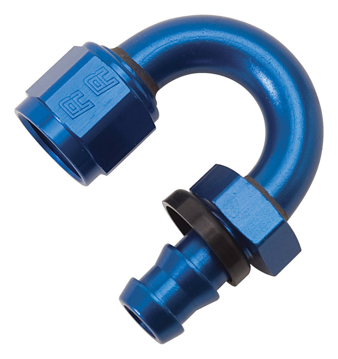 Russell 626070 Twist-Lok Hose End 180 Deg. End; Anodized; -08AN; Tight Radius .75 in.; - Truck Part Superstore