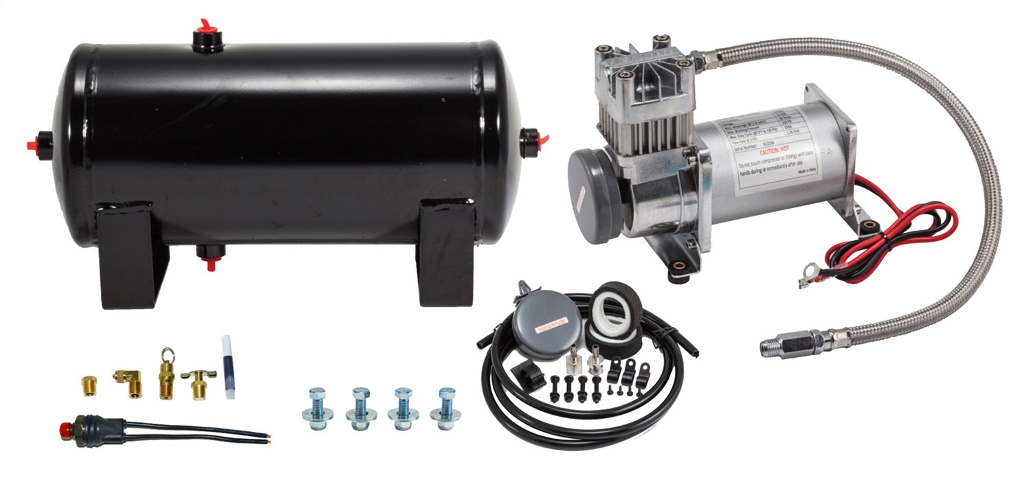 Kleinn Automotive Air Horns 6275 AirHornCompressorKit - Truck Part Superstore