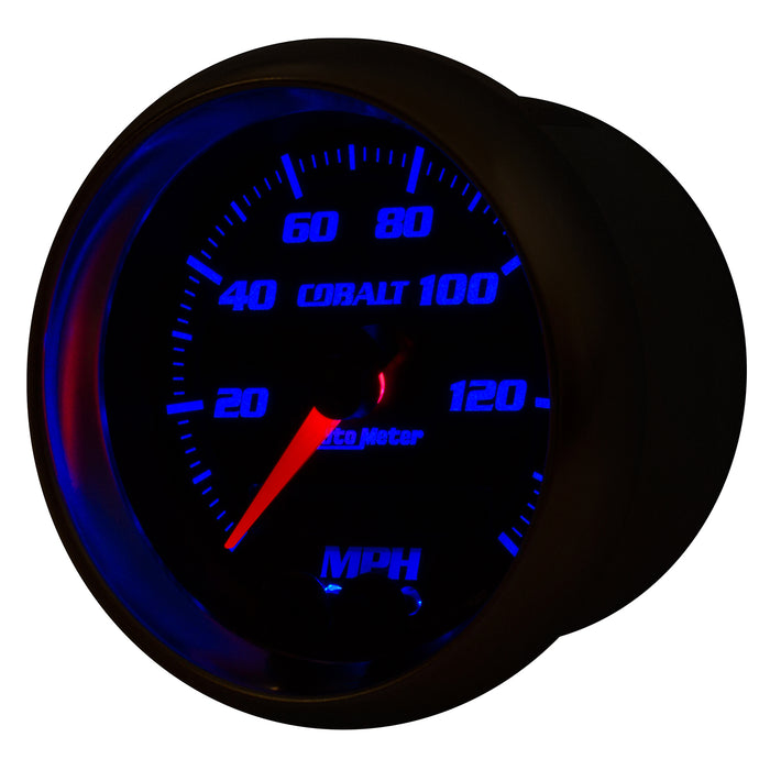 AutoMeter 6280 GAUGE; SPEEDOMETER; 3 3/8in.; 140MPH; GPS; COBALT - Truck Part Superstore