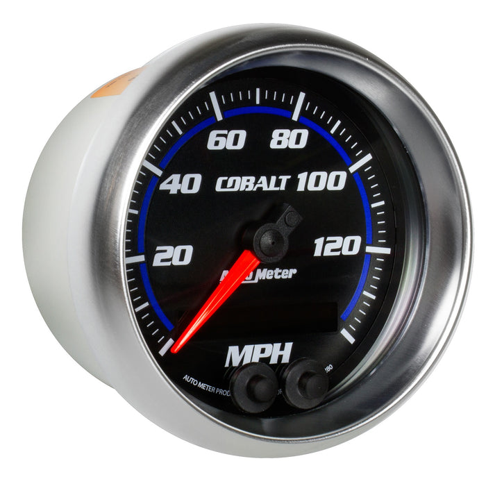 AutoMeter 6280 GAUGE; SPEEDOMETER; 3 3/8in.; 140MPH; GPS; COBALT - Truck Part Superstore