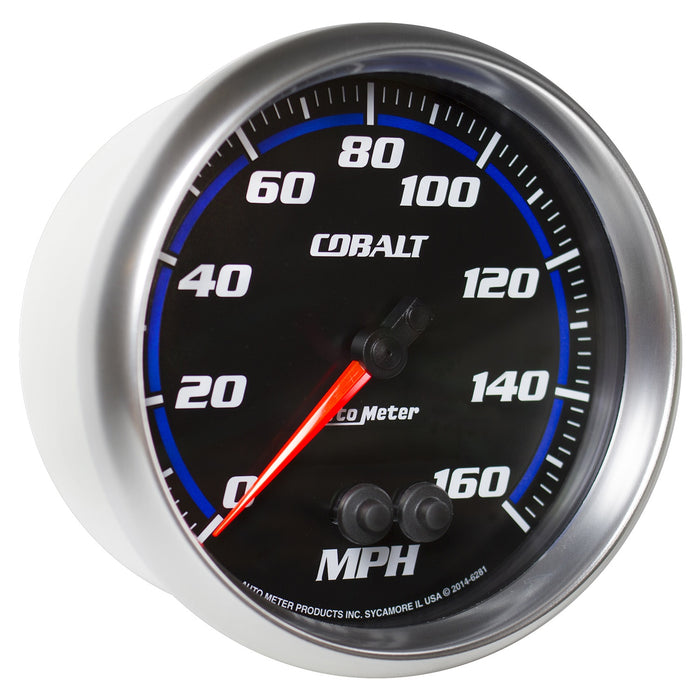 AutoMeter 6281 GAUGE; SPEEDOMETER; 5in.; 160MPH; GPS; COBALT - Truck Part Superstore