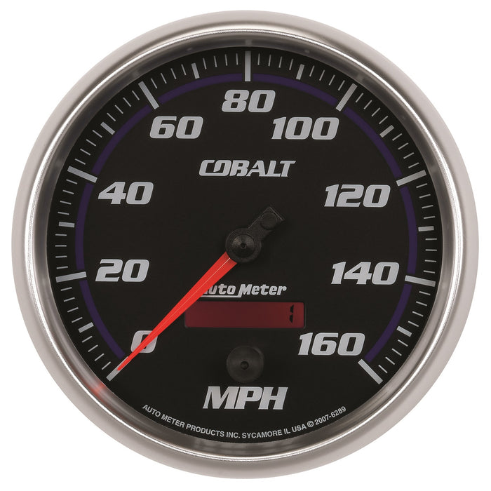 AutoMeter 6289 GAUGE; SPEEDOMETER; 5in.; 160MPH; ELEC. PROGRAMMABLE; COBALT - Truck Part Superstore