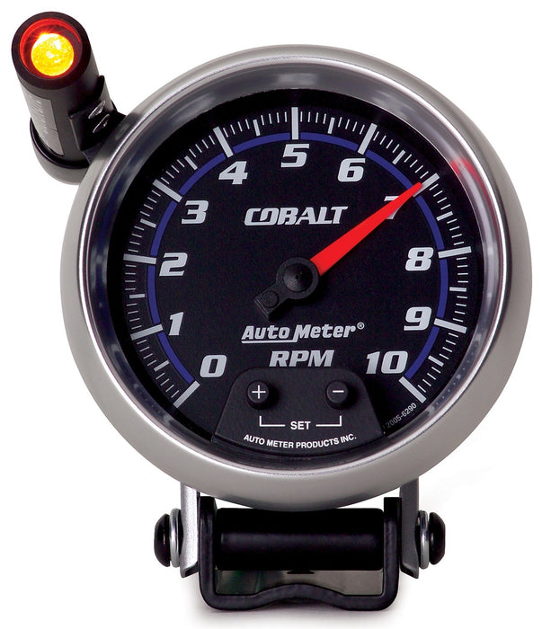 AutoMeter 6290 GAUGE; TACHOMETER; 3 3/4in.; 10K RPM; PEDESTAL W/EXT. QUICK-LITE; COBALT - Truck Part Superstore