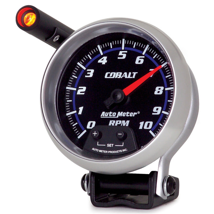 AutoMeter 6290 GAUGE; TACHOMETER; 3 3/4in.; 10K RPM; PEDESTAL W/EXT. QUICK-LITE; COBALT - Truck Part Superstore