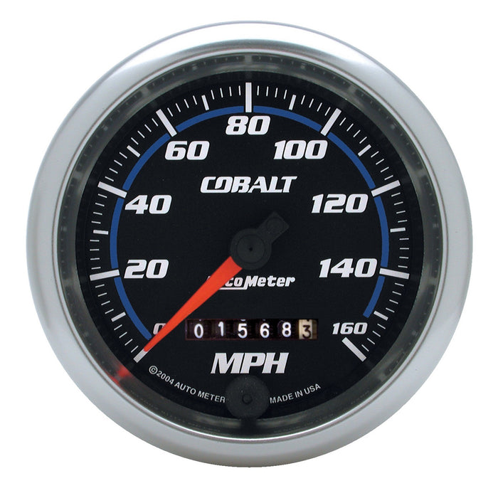 AutoMeter 6293 GAUGE; SPEEDOMETER; 3 3/8in.; 160MPH; MECHANICAL; COBALT - Truck Part Superstore