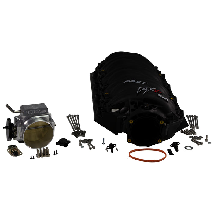 FAST 146102B-KIT LSXr 102mm LS3/L92 Intake Manifold + 102mm Big Mouth Billet Throttle Body Kit - Truck Part Superstore