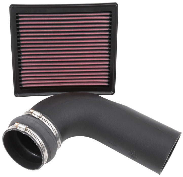 K&N 63-1568 Engine Air Intake and Air Box Kit - Truck Part Superstore