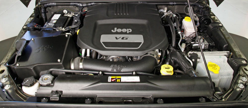 K&N 63-1573 Engine Air Intake and Air Box Kit - Truck Part Superstore