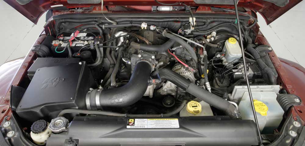 K&N 63-1574 Engine Air Intake and Air Box Kit - Truck Part Superstore