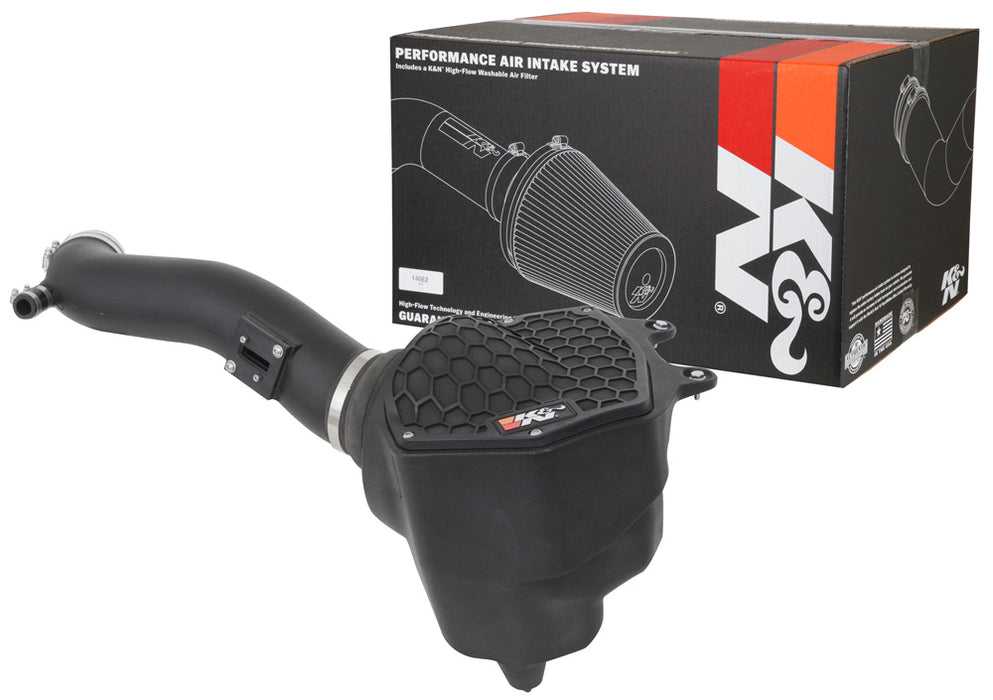 K&N 63-1587 Engine Air Intake and Air Box Kit - Truck Part Superstore