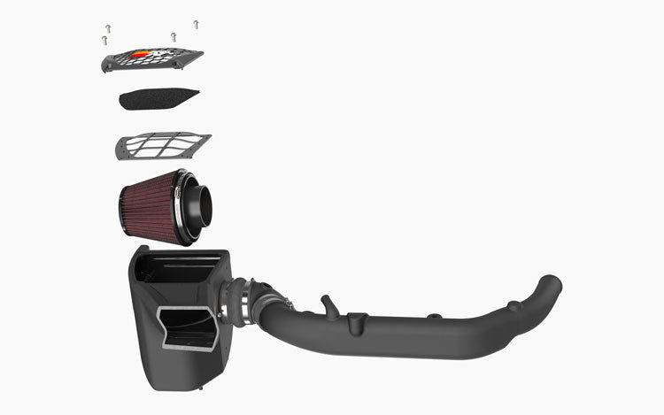K&N 63-2619 Engine Air Intake and Air Box Kit - Truck Part Superstore