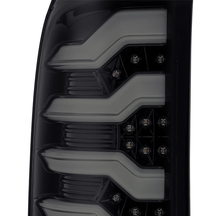 AlphaRex 630010 LED Taillights Jet Black - Truck Part Superstore