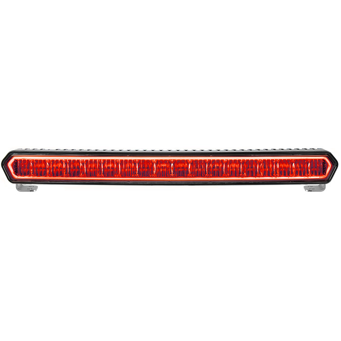 Rigid Industries 63002 20 Inch LED Light Bar Black W/Red Halo Off Road SR-L Series Rigid Industries - Truck Part Superstore