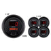 AutoMeter 6300 GAUGE KIT; 5 PC.; 3 3/8in./2 1/16in.; ELEC SPEEDO; DIGITAL; BLACK DIAL W/RED LED - Truck Part Superstore