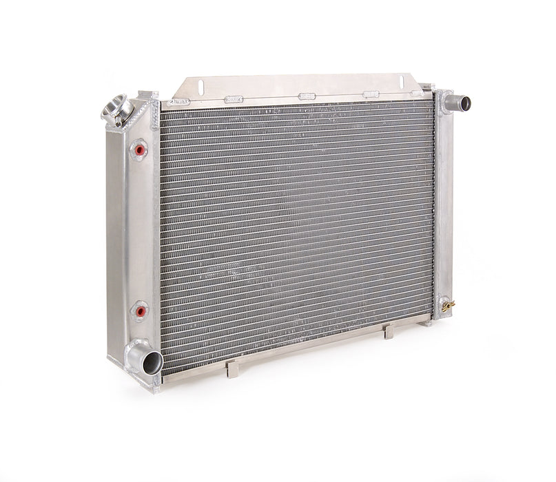 Be Cool 63011 Radiator Factory-Fit Polished Finish for 79-93 Mustang 80-88 Thunderbird 79-93 Mercury Capri 80-88 Cougar w/Auto Trans Be Cool Radiator - Truck Part Superstore